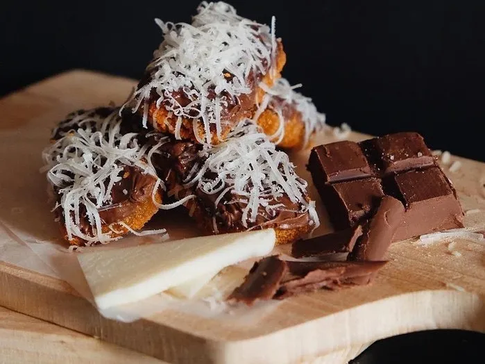 Pisang keju coklat